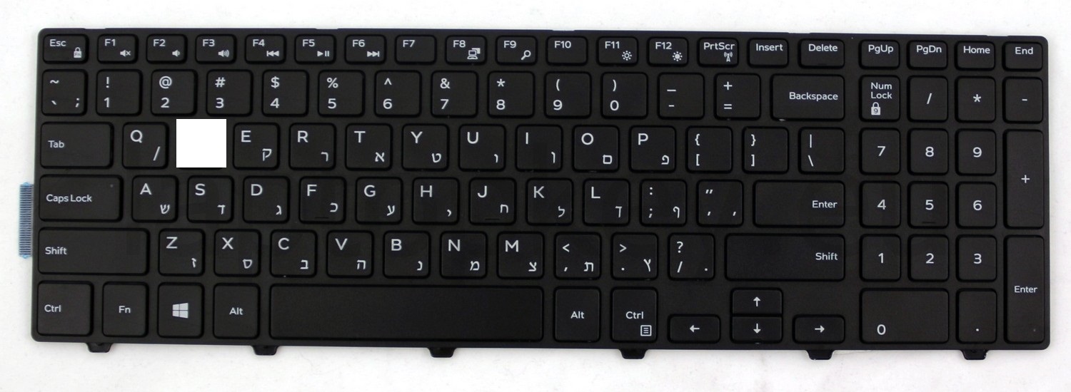 Dell Inspiron 15 Laptop Keyboard DE268 Key for keyboard Dell Inspiron 15 3543 15 5555 15 
